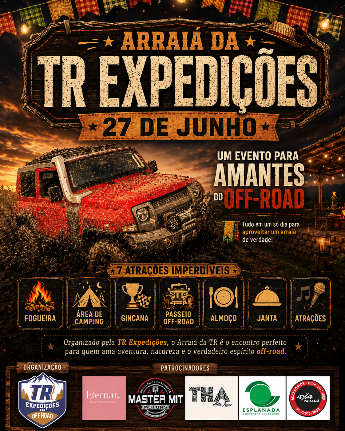 ARRAIÁ DA TR EXPEDIÇÕES